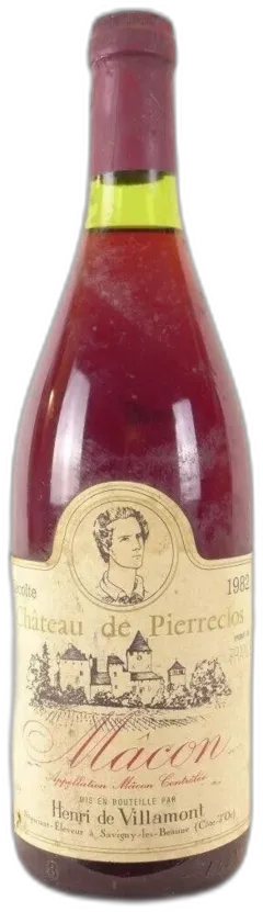 photo Henri de Villamont Château de Pierreclos Rouge Bourgogne