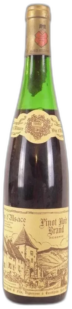 photo Pinot Noir Auguste Hurst Brand Réserve Rouge
