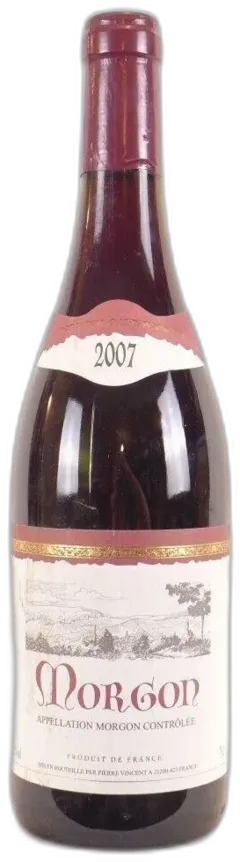 photo du vin Pierre Vincent Rouge Beaujolais