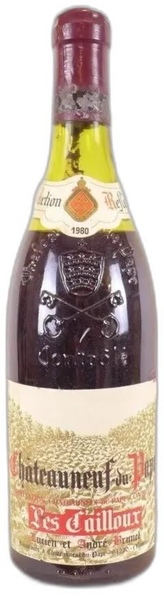 photo 1980 Châteauneuf du Pape Lucien et André Brunel les Cailloux