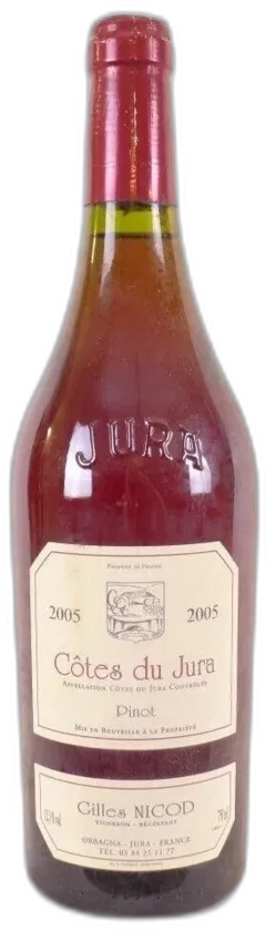 photo Gilles Nicod Pinot Rouge