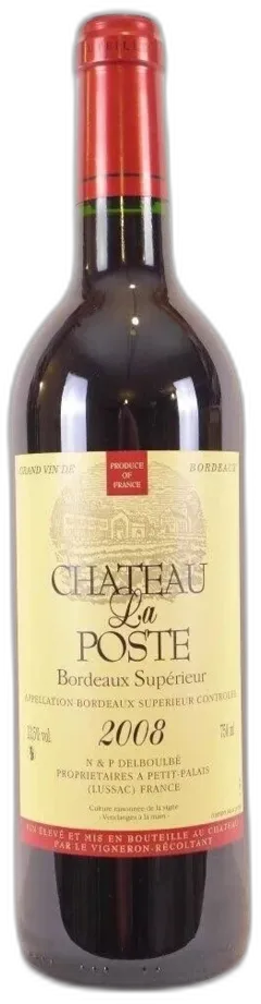 photo Château la Poste de Bois Martin Rouge Bordeaux