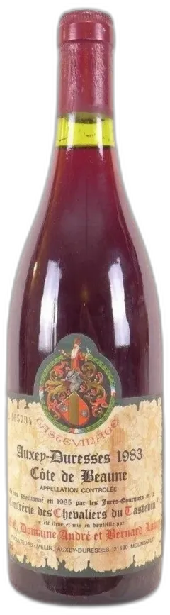 photo 1983 Auxey-Duresses André et Bernard Labry Tastevinage b1