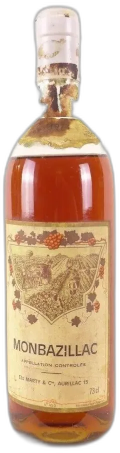 photo 1973 Monbazillac Marty Collerette Abîmée