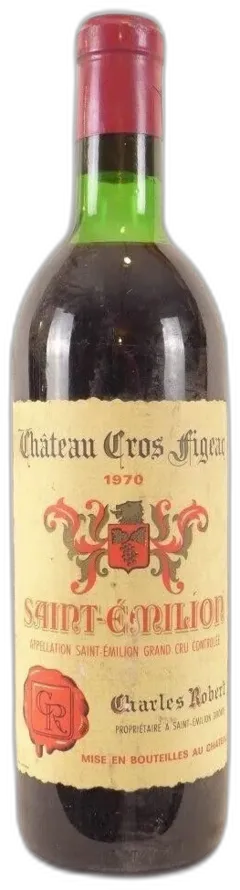 photo Château Cros Figeac Grand Cru Rouge