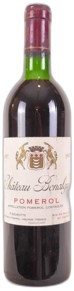 photo Pomerol Château Bonalgue Rouge Bordeaux