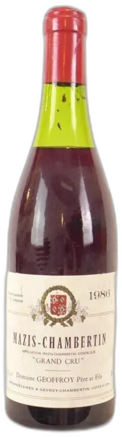 photo Mazis-Chambertin Domaine Geoffroy Grand Cru