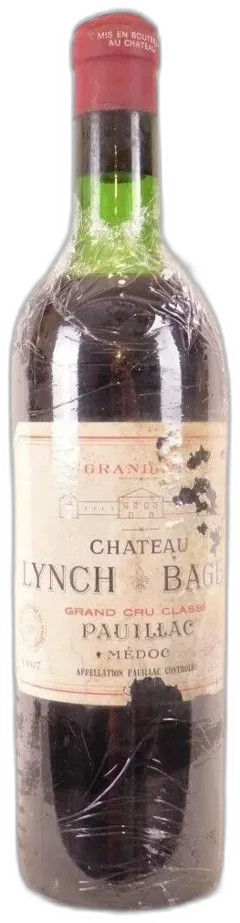 photo 1967 Pauillac Château Lynch Bages Grand Cru Classé Rouge Bordeaux