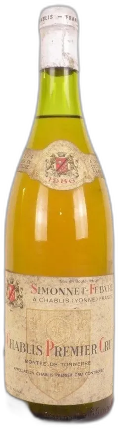photo Chablis Simonnet-Febvre Premier Cru Montée de Tonnerre