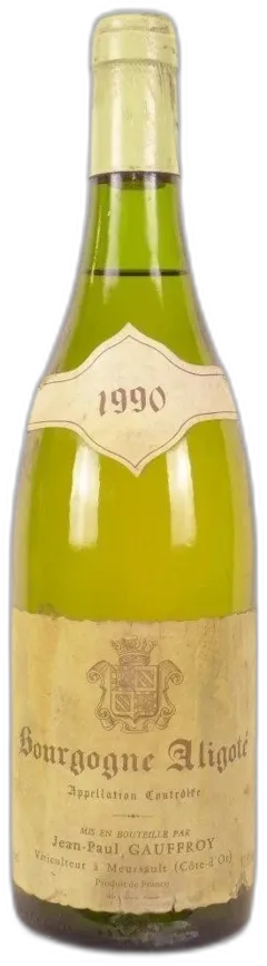 photo Aligoté Jean-Paul Geoffroy Blanc Bourgogne