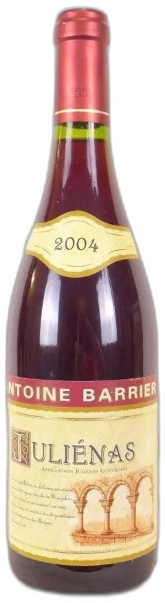 photos du vin Juliènas Antoine Barrier Rouge Beaujolais
