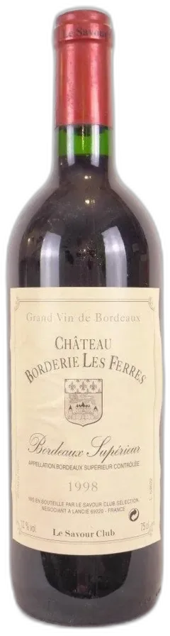 photo Château Borderie les Ferres Savour Club Paul Bocuse Rouge