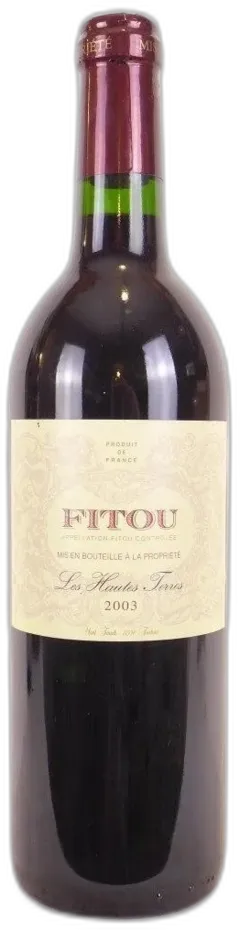 photo du vin Les Hautes Terres Rouge