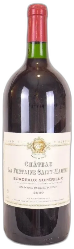photo Château la Fontaine Saint-Martin Savour Club Bernard Loiseau Magnum Rouge