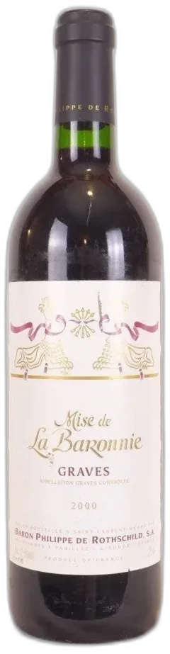 photo Graves Mise de la Baronnie Baron Philippe de Rothschild Rouge Bordeaux