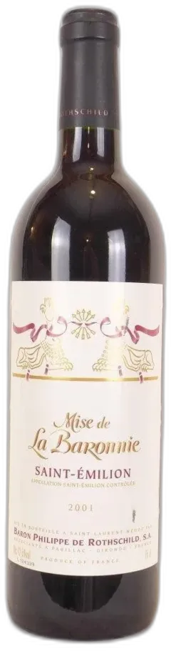 photo Mise de la Baronnie Baron Philippe de Rothschild Rouge Bordeaux