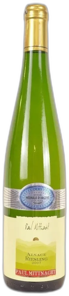 vue du vin Riesling Paul Mittnacht Blanc Alsace