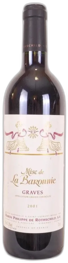 photo Graves Mise de la Baronnie Baron Philippe de Rothschild Rouge Bordeaux