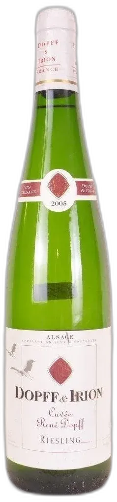 photos du vin Riesling Dopff et Iron Cuvée René Dopff Blanc Alsace