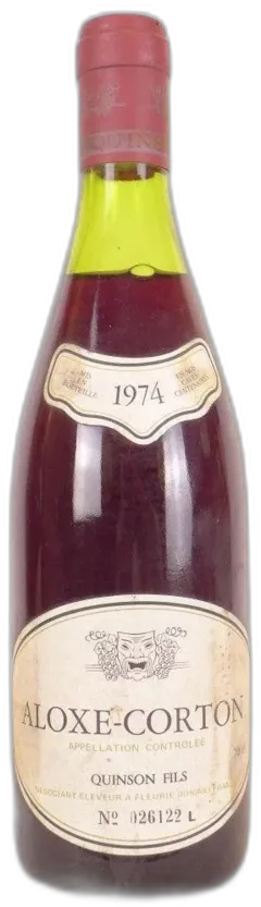 photo Aloxe-Corton Quinson Fils Rouge