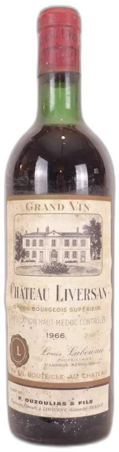 photo 1966 Haut-Médoc Château Liversan Cru Bourgeois