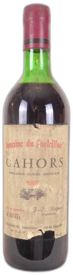 photo Cahors Domaine du Souleillou Rouge