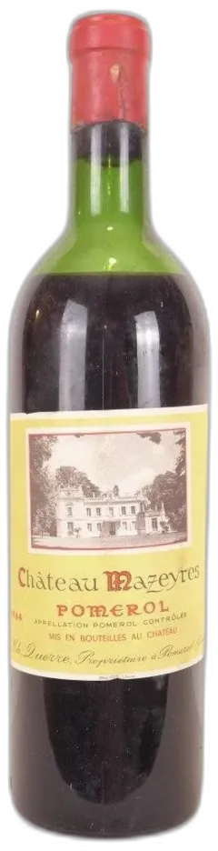 photo 1964 Pomerol Château Mazeyres b2 Rouge Bordeaux