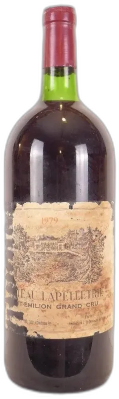 photo 1979 Saint-Émilion Château Lapelletrie Grand Cru Magnum Rouge Bordeaux