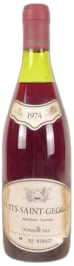 photo 1974 Nuits Saint-Georges Quinson Fils