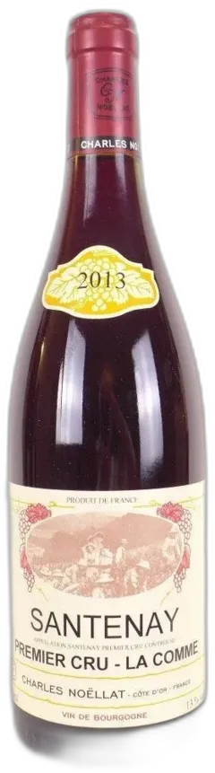 photo Santenay Charles Noëllat Premier Cru la Comme Rouge