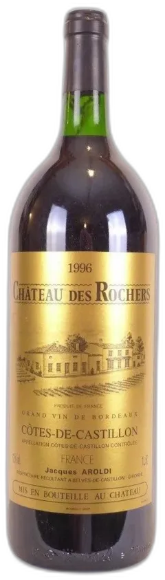 photo Côtes de Castillon Château des Rochers Magnum Rouge Bordeaux