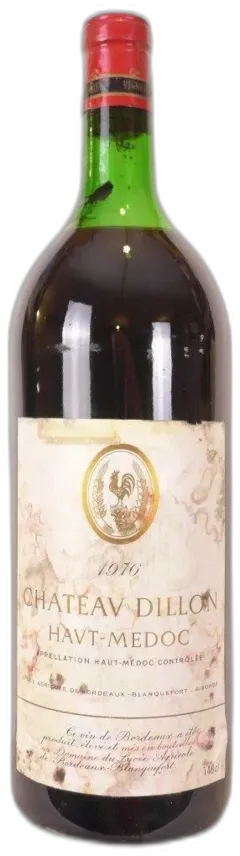 photo 1976 Haut-Médoc Château Dillon Magnum Rouge Bordeaux
