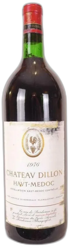 photo 1976 Haut-Médoc Château Dillon Magnum Rouge Bordeaux