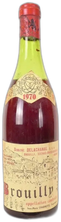 photo du vin Brouilly Domaine Delachanal Rouge Beaujolais