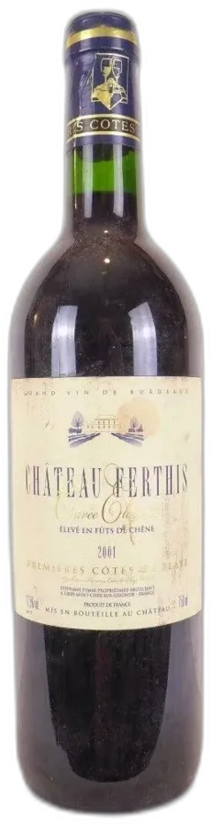 photo Château Ferthis Cuvée Élégance Fût de Chêne Rouge