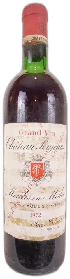 photo Château Poujeaux 1972