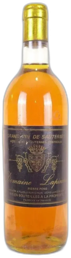 photo Sauternes Château Lapinesse Liquoreux Bordeaux