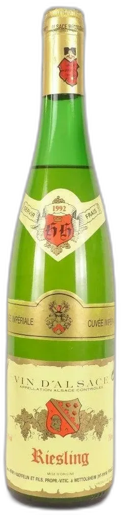 image du vin Riesling Henri Haeffelin Impériale b1 Blanc Alsace