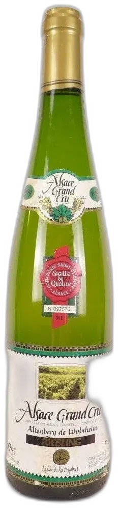 photo du vin Riesling Cave du Roi Dagobert Grand Cru Altenberg de Wolxheim