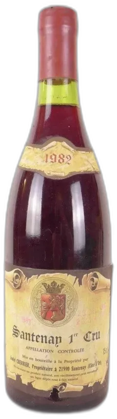 photo 1982 Santenay André Cherrier Premier Cru Rouge Bourgogne