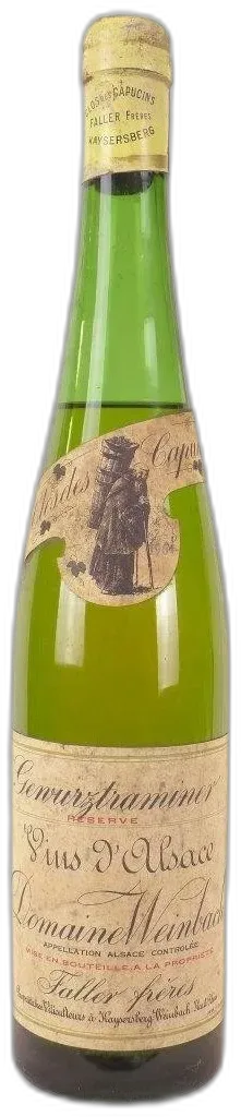 photo Gewurztraminer Faller Frères Clos des Capucins