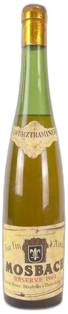 photo Gewurztraminer Mosbach Réserve Blanc Alsace