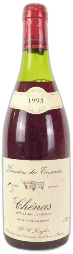 photo 1993 Chénas Domaine des Tourniers b2 Rouge Beaujolais