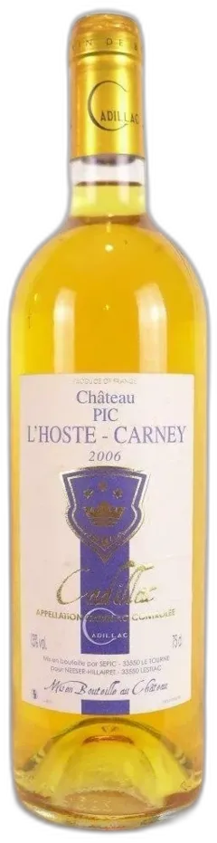 photo Château Pic l’Hoste-Carney Moelleux