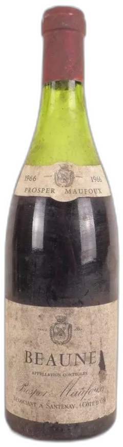 photo du vin 1966 Beaune Prosper Maufoux Niveau Bas