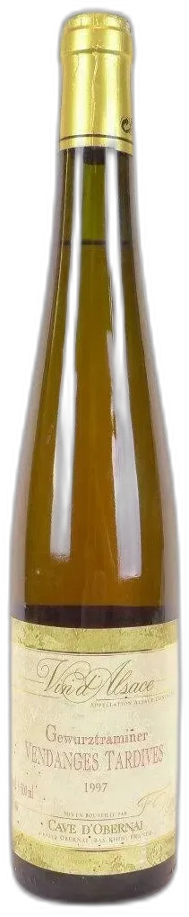 photo Gewurztraminer Cave d’Obernai Vendanges Tardives Liquoreux