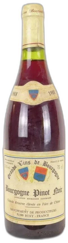 image du vin Producteurs Buxy Grande Réserve Fûts de Chêne Rouge