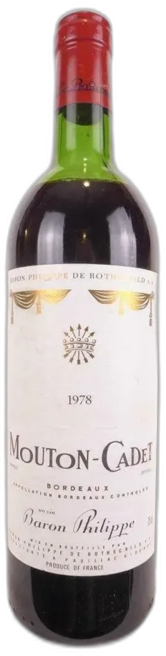 photo Bordeaux Mouton-Cadet Baron Philippe de Rothschild