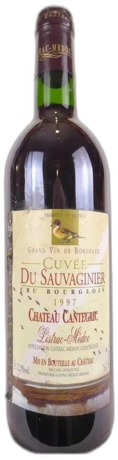 photo Château Cantegric Cuvée du Sauvaginier