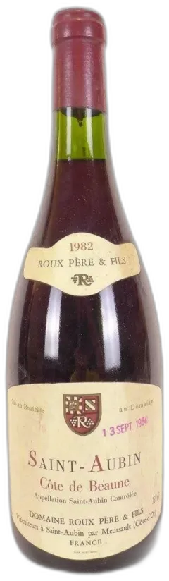 photo Saint-Aubin Roux Père et Fils Rouge Bourgogne